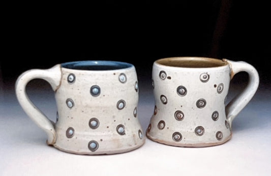 mug with dots