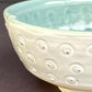 medium bowl with dots