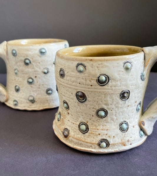 mug with dots