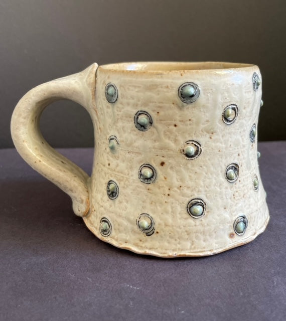 mug with dots