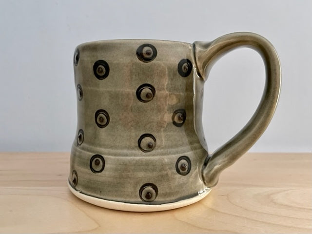 mug with dots