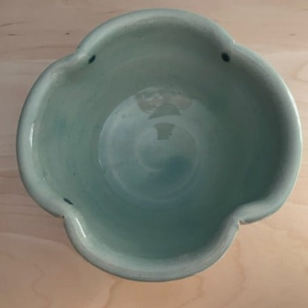 pair of small bowl with flowers